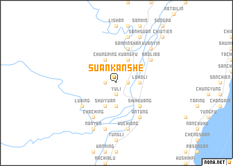 map of Suan-kan-she