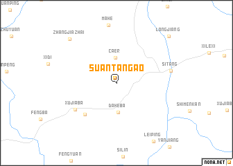 map of Suantang\