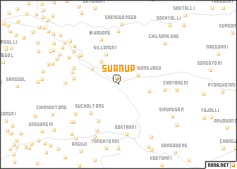 map of Suan-ŭp