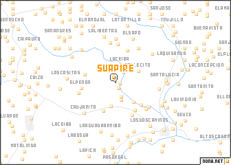 map of Suapire