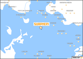 map of Suapmeri