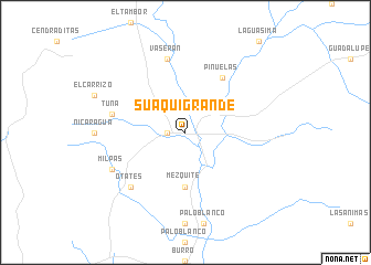 map of Suaqui Grande