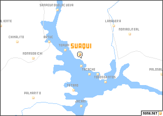 map of Suaqui