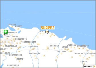 map of Suarez
