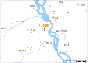 map of Suare