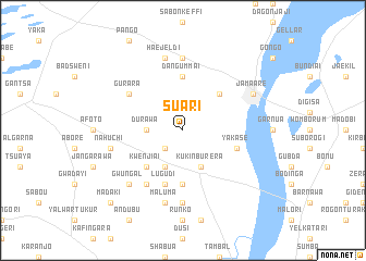 map of Suari