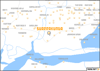 map of Suarra Kunda