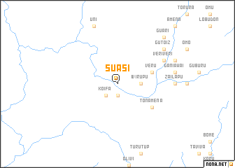 map of Suasi