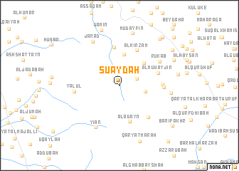 map of Su‘aydah