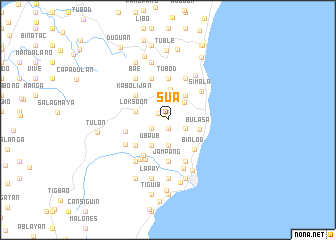 map of Sua