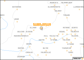 map of Subajasum