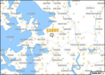 map of Suban