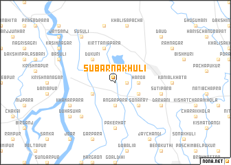 map of Subarna Khuli