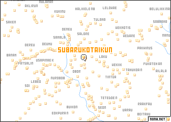 map of Subarukotaikun