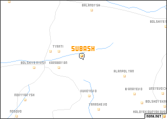 map of Subash