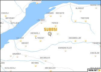 map of Subaşı