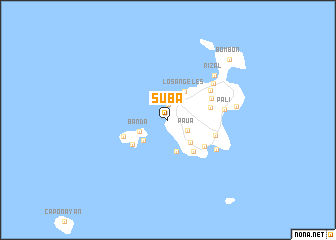 map of Suba