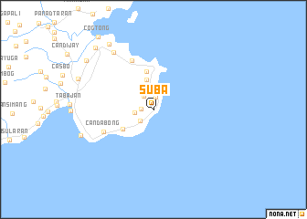 map of Suba