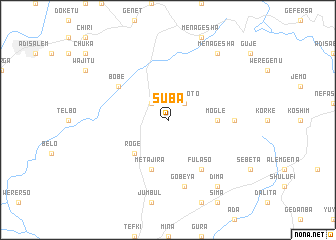 map of Suba