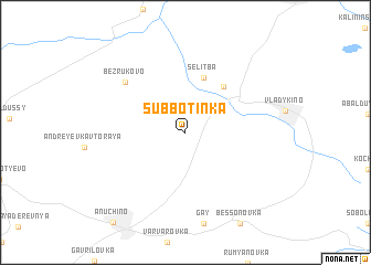 map of Subbotinka