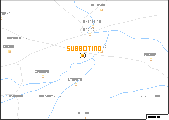 map of Subbotino