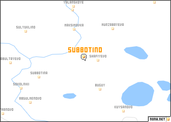 map of Subbotino