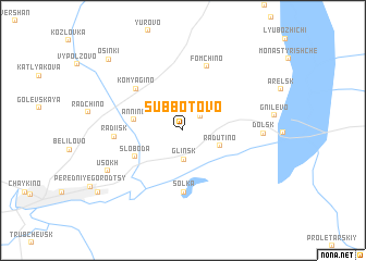 map of Subbotovo