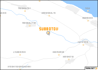 map of Subbotov