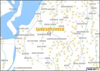 map of Subedār Khoso