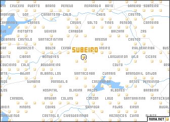 map of Subeiro