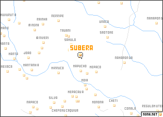 map of Subêra