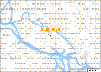 map of Subhadya