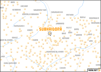 map of Subhai Dora