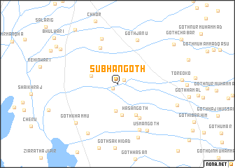 map of Subhān Goth