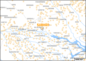 map of Subhān