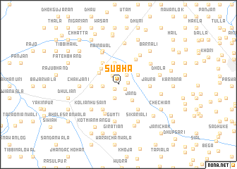 map of Subha