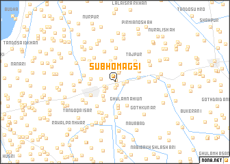 map of Subho Magsi