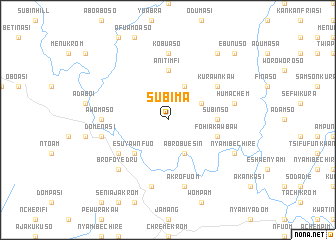 map of Subima