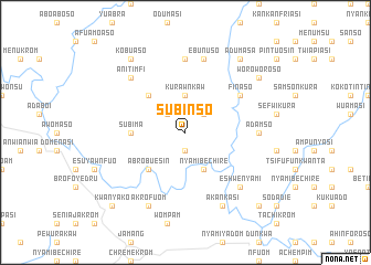 map of Subinso
