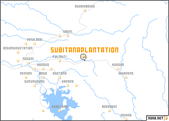 map of Subitana Plantation
