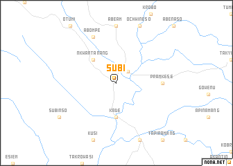 map of Subi