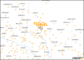 map of Subjel