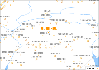 map of Sub Khel