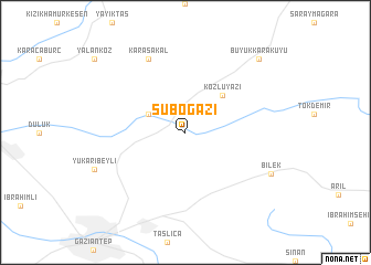 map of Suboğazı