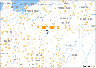 map of Subo Ghunia