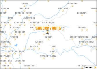 map of Subokmyaung