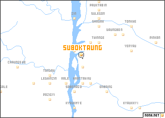map of Suboktaung