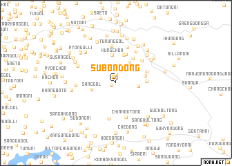 map of Subon-dong