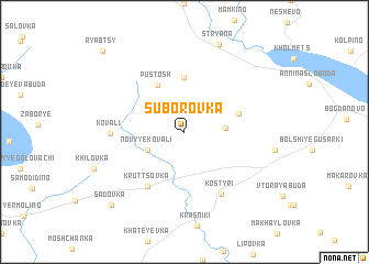 map of Suborovka