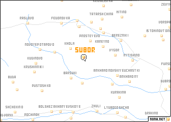 map of Subor\